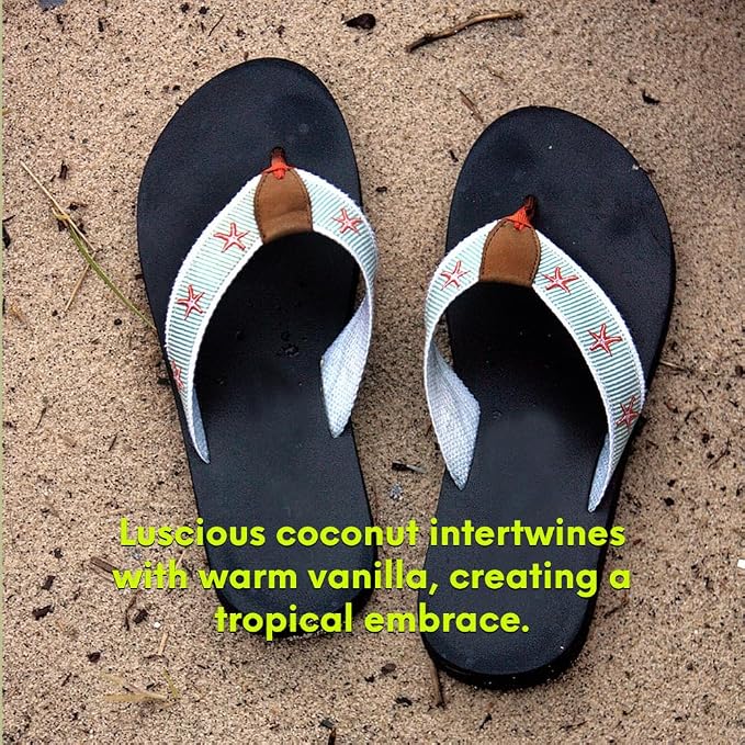 Flip Flops Fragrance from Our Beach Collection - Perfect for Adding Aroma to Freshies, Candles, Soaps, and Diffusers - 8 Ounce