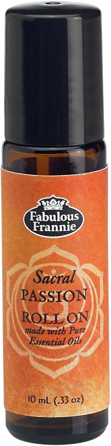 Fabulous Frannie Chakra Complete Pre-diluted Roll On Set with Travel Bag Made with Pure Essentials Oils 10ml (Pack of 7)