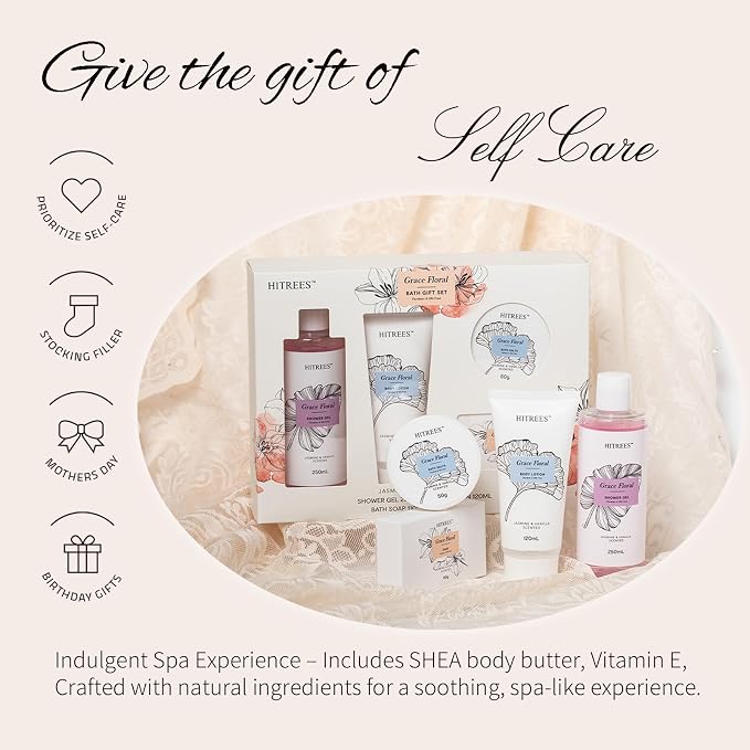 Spa Gift Basket for Women & Men, Face Skin Care Set, Bath & Body Set, Self Care Hydrating Pamper Kit, Bath Bomb, Birthday, Christmas, Valentines, Mother Day, Anniversary Spa Travel Set Holiday Gift