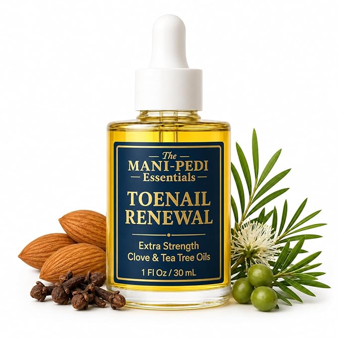 TMPE Toenail Renewal Serum. Extra Strength formula with Natural Power of Clove & Tea Tree Oils. Pure & Natural - 1 Fl Oz