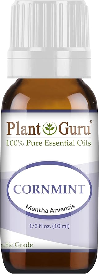 Cornmint Essential Oil 10 ml (Japanese Peppermint) 100% Pure Undiluted Therapeutic Grade.