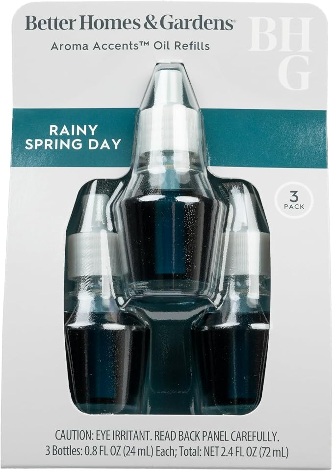 Aroma Accent Oil Refills (3pack) (Rainy Spring Day)