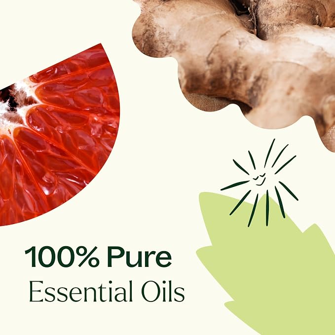 Plant Therapy Energy Essential Oil Blend 10 mL (1/3 oz) Refreshing, Energizing Blend 100% Pure, Pre-Diluted Roll-On, Natural Aromatherapy