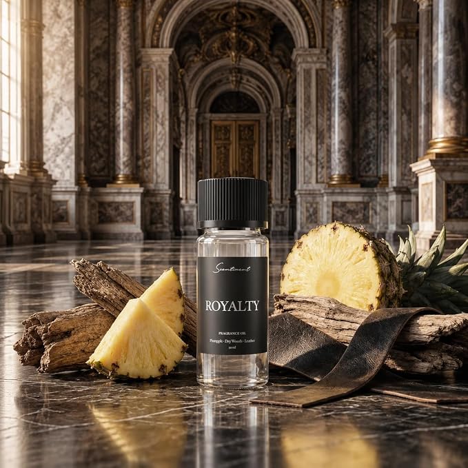Scentiment Royalty Diffuser Oil - Premium Hotel Scent with Notes of Musk, Oakmoss, Amber, & Vanilla Home Scent, Aromatherapy Fragrance Oil Diffuser Refill - 1.69 fl oz (50 mL)