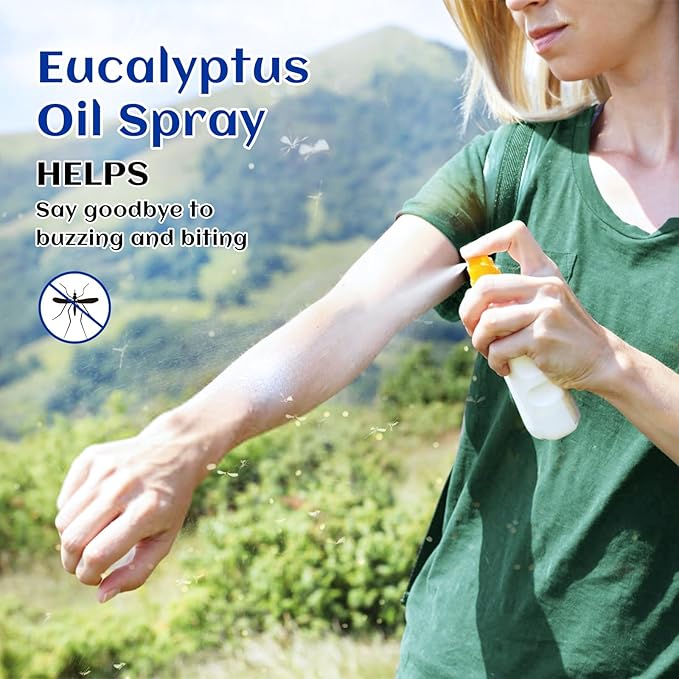 HIQILI Eucalyptus Essential Oil 1 Fl Oz, Therapeutic Grade, Premium Grade Glass Dropper for Diffuser, Humidifier, Air Freshening, Cleaning, Home, Skin