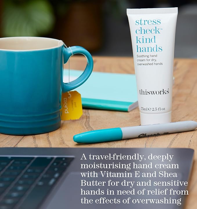 THISWORKS Stress Check Kind Hands, Hand Cream for Dry Sensitive Skin 75ml