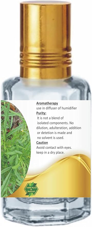 LEVENMOOI TAGETES MINUTA (Tagetes Minuta) Pure & Natural Therapeutic Grade Essential Oil Glass Without Dropper (5ml)