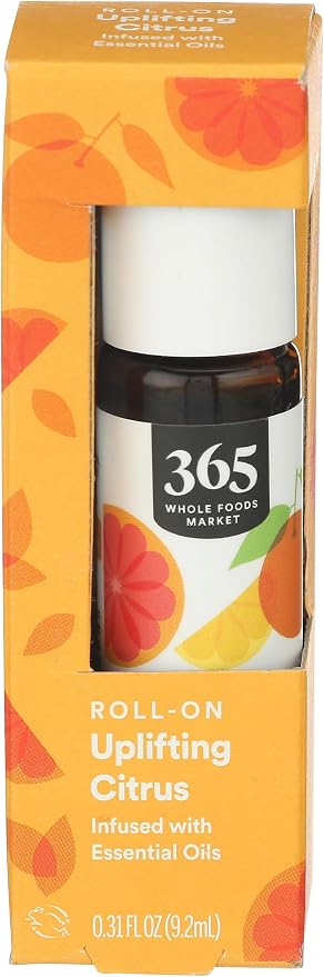 365 by Whole Foods Market, Uplifting Citrus Roll On, 0.31 Fl Oz