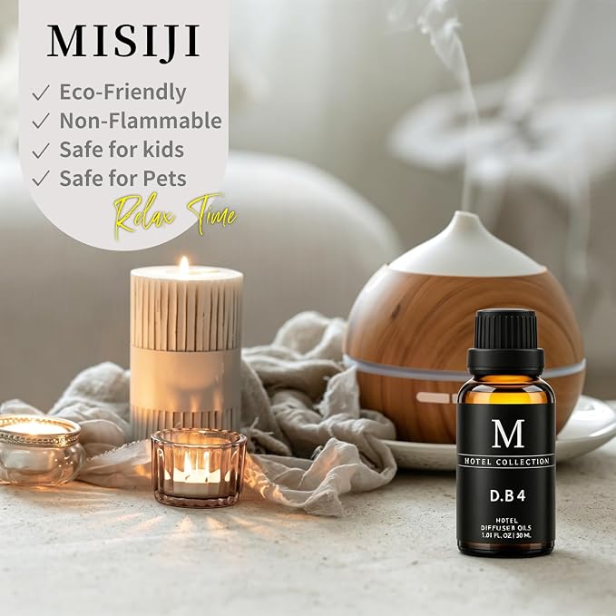 Hotel Collection Diffuser Oil-Dubai,Luxury Essential Oils for Diffuser,Refill & Machines,Bolder Aroma, Longer Lasting 30ML