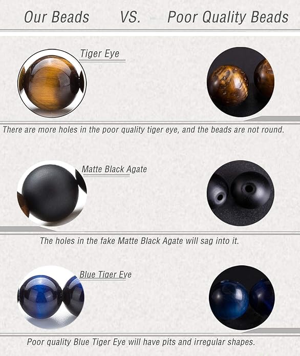 Men Women 8mm Natural Stone Lava Rock Diffuser Bracelet Elastic Yoga Agate Beads Bracelet Bangle