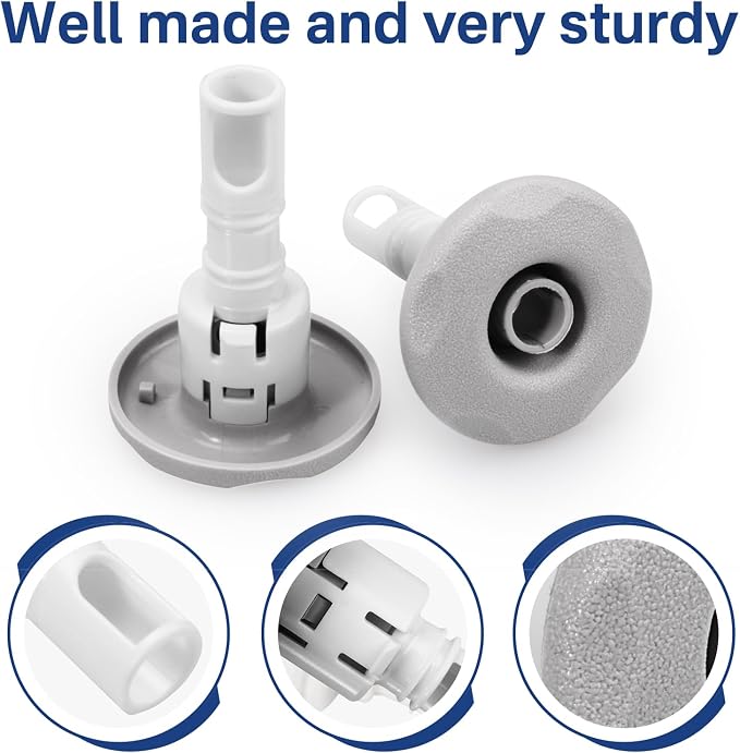 SuperDi 2" Spa Hot Tub Jets Diffuser Replacement for Cluster Storm Jet Directional 212-1549 218-5140 5-Pack