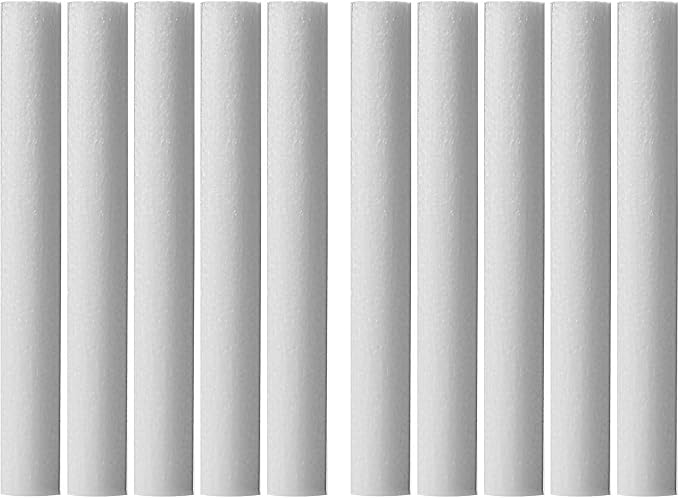 BONE Cotton Wicks (10 PCs), Refill Cotton Sticks for Car Diffuser Clip 2 Series, Optimal Component for Essential Oil Diffusing, Freshen Your Car with Natural Scents (10 Pieces)