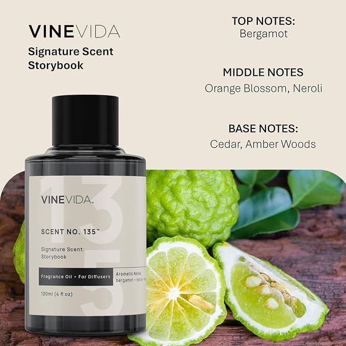 VINEVIDA [4 Oz] Inspired by: Storybook; Diffuser Oil Refill | Premium Scent Diffuser Oil for Home | Non-Toxic Fragrance