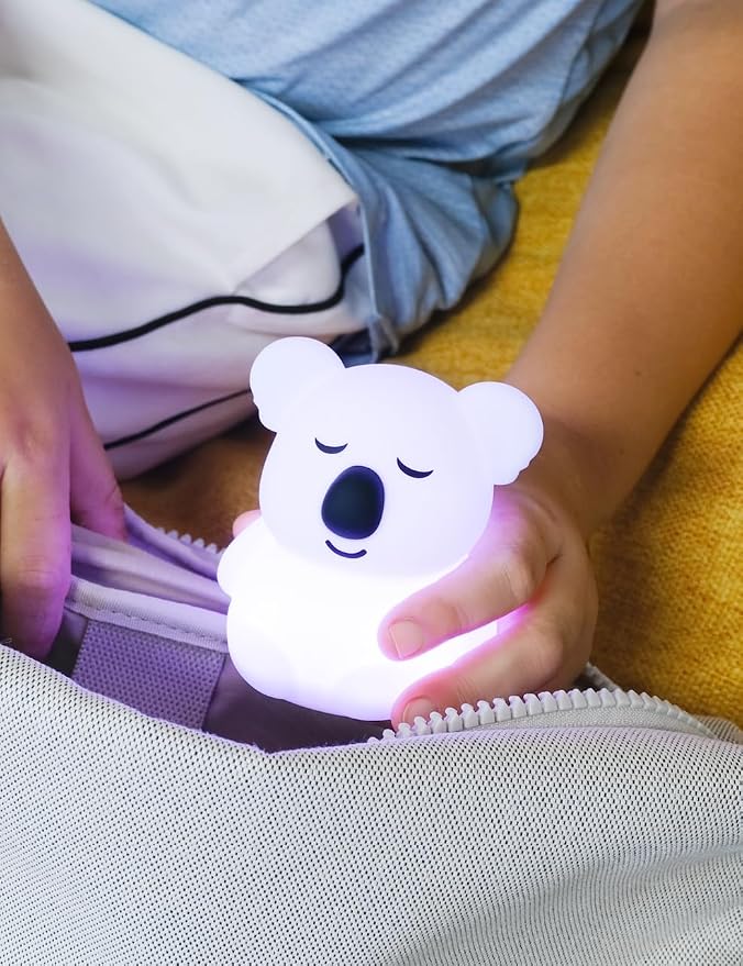 Mini Breathing Pal ‘Kyle’ - Guided Visual Meditation Silicone Light, Anxiety Relief Items for Calm Down Corner, Meditation and Sleep Aid for Adults and Kids, for School Counselor