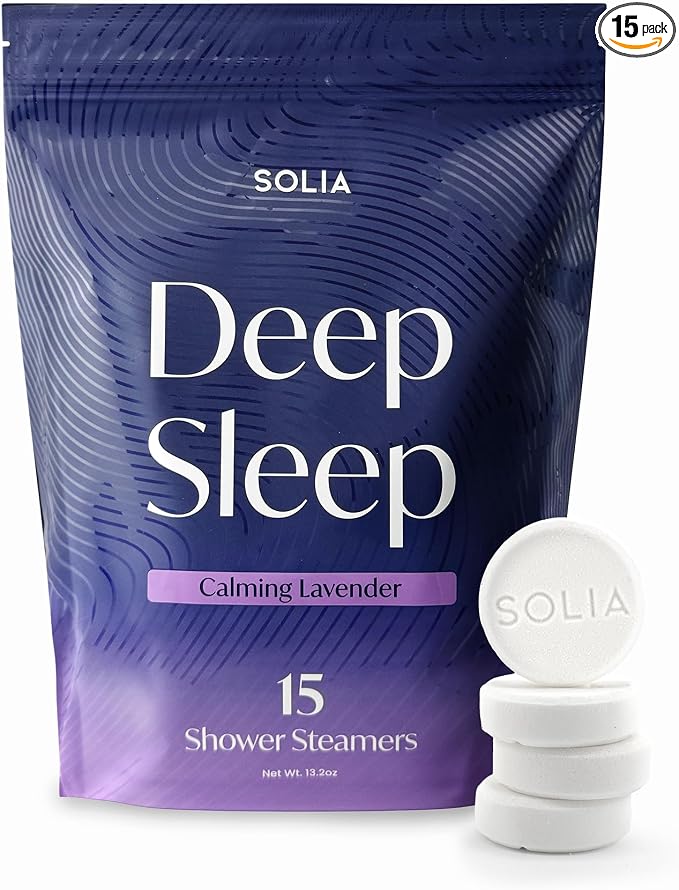 Solia Shower Steamers – 15 Pack – Lavender Scent Aromatherapy