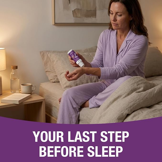 Seven Minerals Magnesium for Sleep Stick with Lavender - All Natural Sleep Blend For Deeper Sleep & Relaxation, Non Habit Forming - Mess-Free Topical Magnesium Roll On, USA Made, 3 Fl Oz