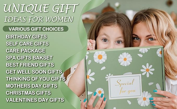 Self Care Gifts for Women：Spa Baskets · Get Well Soon , Birthday Gifts for Women Care Package · Relaxation Gift Sets for Women · Relaxing or Thinking of You for Her