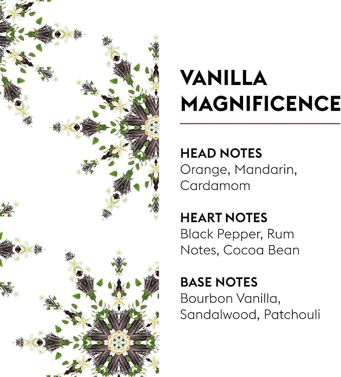 MAISON BERGER Reed Diffuser Refill, 200 ml, Vanilla Magnificence | Fragrance Refill for Reed and Ceramic Diffusers, Passive Diffusion, ~6 Weeks, No Flame or Electricity, Made in France