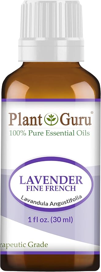 Lavender Essential Oil 30 ml / 1 oz (Fine French) 100% Pure Natural Undiluted Therapeutic Grade for Skin, Body and Hair Growth, Aromatherapy Diffuser, Great for Relaxation and Calming.
