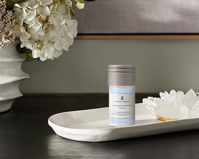 The Ritz-Carlton Mini Home Diffuser Refill - Works with Plug in Wall Diffuser - Luxury Hotel Collection - Scent Notes of Gardenia, Tiare, Musk, Lily of the Valley and Sandalwood - Ocean Air