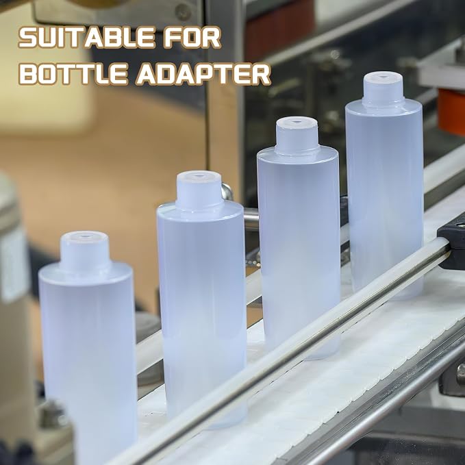 PATIKIL Bottle Adapter 0.28"/7mm Press in Plugs Clear 25Pcs, 0.17" Hole | for Oral Dispenser Liquid Oil Plastic Glass Bottles Stopper