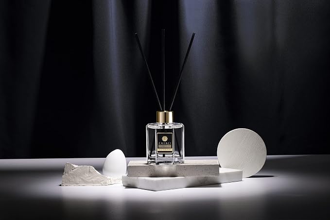 Premium Reed Diffuser Sticks Set Scented Fragrance Aromatherapy Perfume Essential Oil 4 oz (120 ml) Refresh
