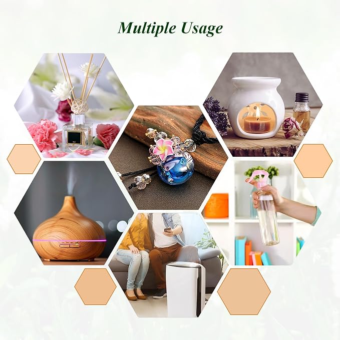 Mumianhua Pure White Musk Essential Oil - Therapeutic Grade Undiluted for Aromatherapy, Perfume Making & Skin Care, Vegan Musk Fragrance Oil 10ml