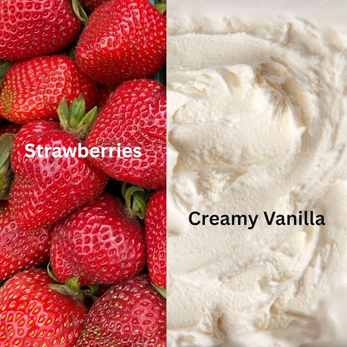 Wicks & Wine Candle (Whipped Cream & Strawberries)