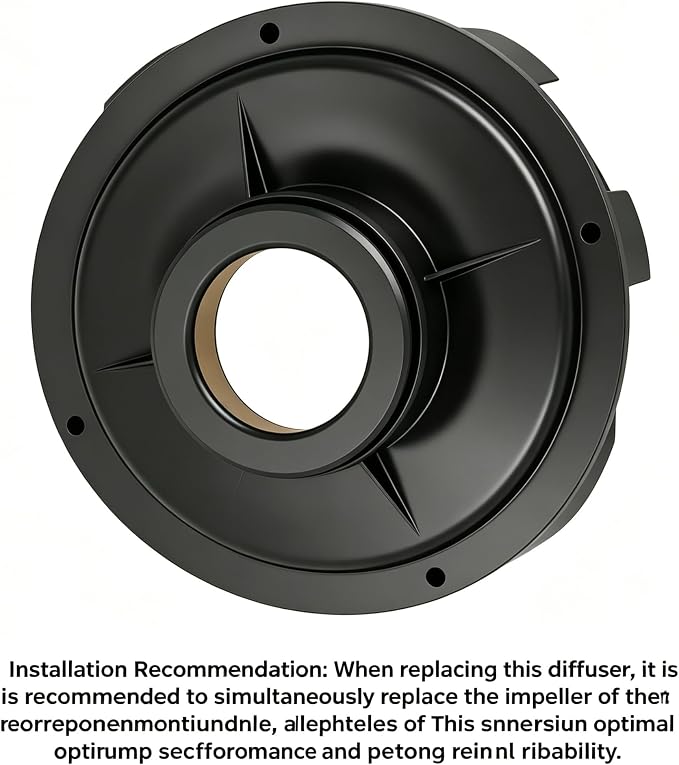 355545 Diffuser for PacFab Challenger High Pressure Pool & Spa Pump – 3.0HP Diffuser Replacement for Pentair Challenger Pump Parts