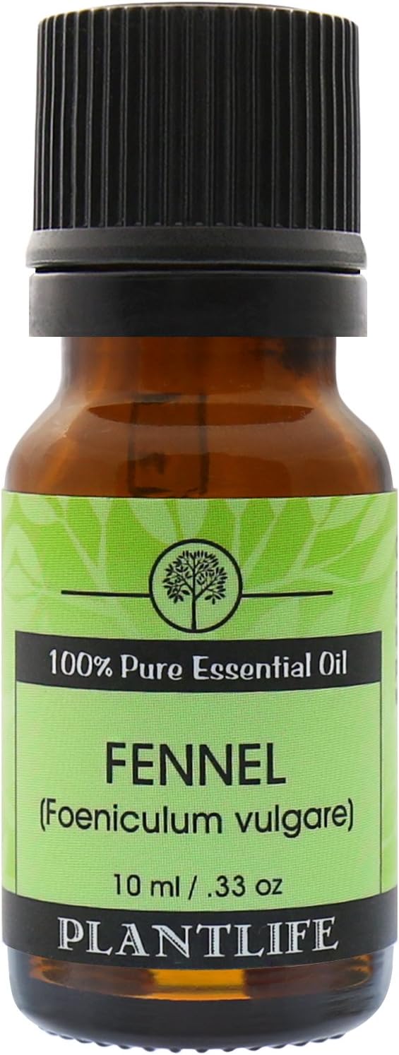 Plantlife Fennel Aromatherapy Essential Oil - Straight from The Plant 100% Pure Therapeutic Grade - No Additives or Fillers - 10 ml