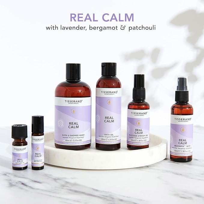 Tisserand Aromatherapy - Real Calm Pulse Point Roller Ball, 10 ml
