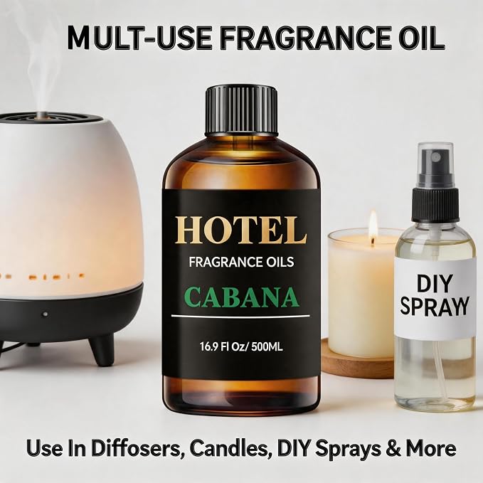 Hotel Collection Fragrance Oil – Luxury Aromatherapy Essential Oils for Diffuser & Home Scenting, Inspired by Iconic 5-Star Hotels