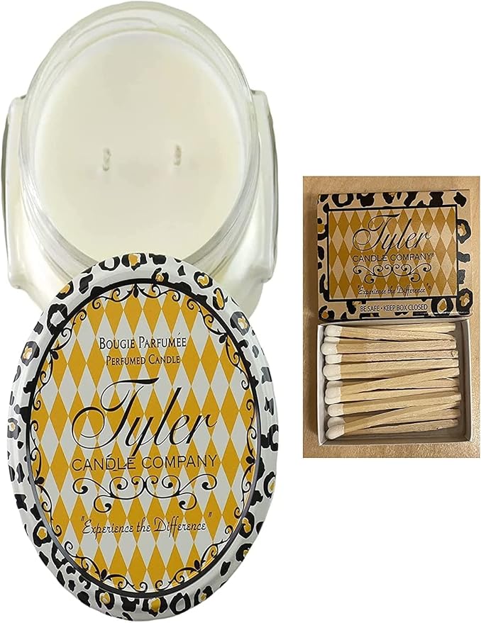 Tyler Diva Scented Candle, 22 oz (Diva (Pack of 2)) Includes a Match from Tyler Candle Company, Plus Stain Remover Pen