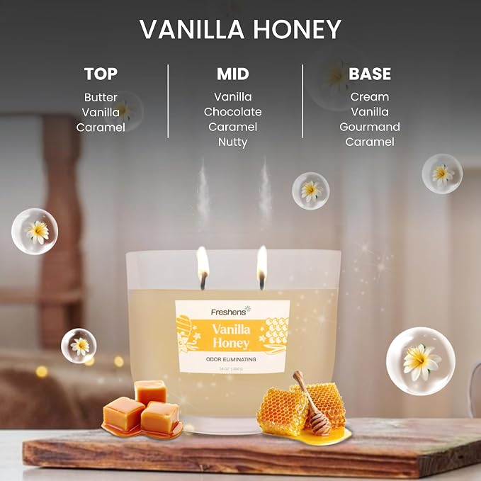 Vanilla Honey, Odor-eliminating 14oz