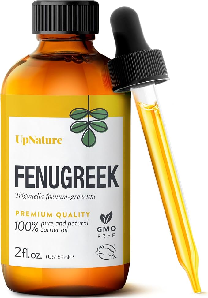 UpNature Fenugreek Oil - 100% Pure Fenugreek Seed Extract Essential Oil, 2oz