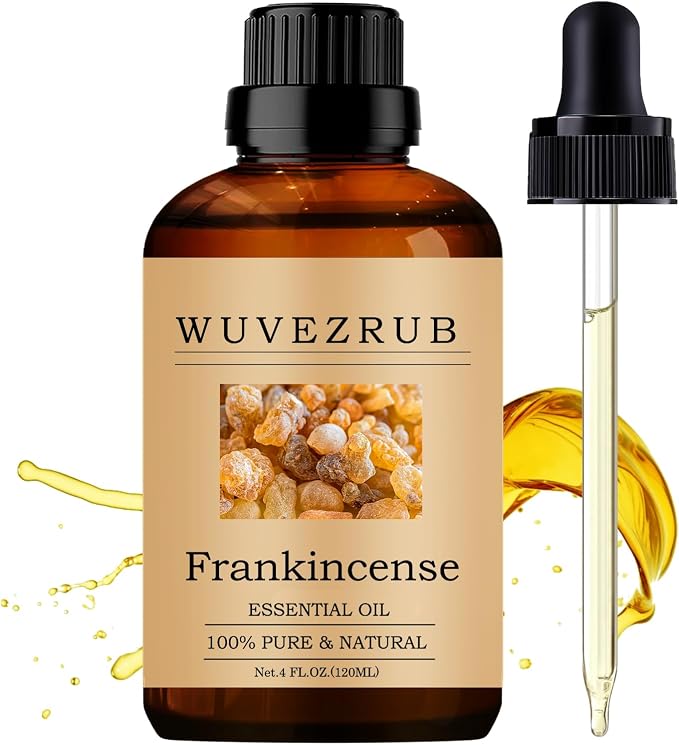 Frankincense Essential Oils 120ML, 100% Pure and Natural Essential Oil for Aromatherapy Diffuser - 4 Fl Oz/Frankincense