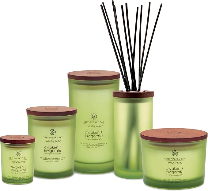 Chesapeake Bay Candle Scented Candles - Balance + Harmony and Awaken + Invigorate