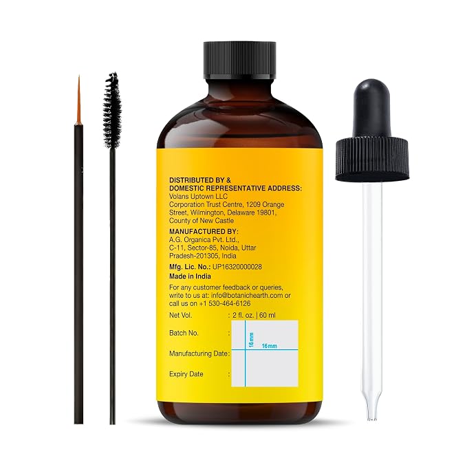Botanic Hearth Vitamin E Oil 2 Fl Oz |100% Pure and Natural- Cold Pressed & Hexane Free Natural Hair Growth Oil for Eyelashes, Eyebrows, Skin, Body, Face, Nails & Scalp