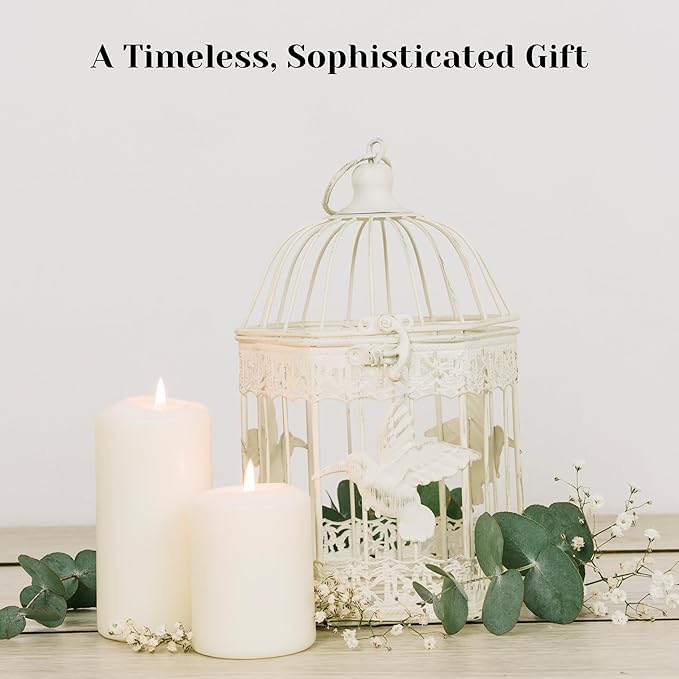 French Vanilla Scented Votive Candles, Set of 12-1.25" Wax Candles for Home, Scented 10 Hour Burn Time - Aromatherapy, Spa Ambiance, Table Centerpieces & Home Décor