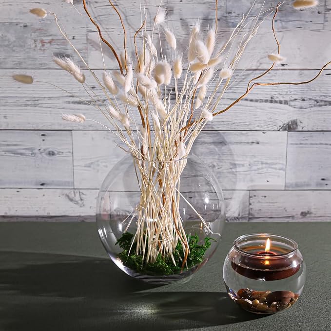 24 Brown Richland Floating Candles 3"