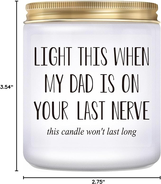 Gifts for Mom from Daughter Son, Funny Mothers Day Gift, Birthday Christmas Thanksgiving Day Gifts for Mom, Lavender Scented Candle