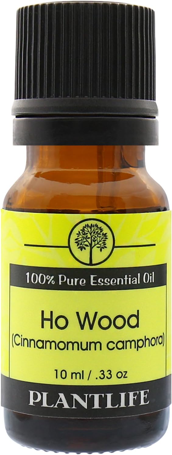 Plantlife Ho Wood Aromatherapy Essential Oil - Straight from The Plant 100% Pure Therapeutic Grade - No Additives or Fillers - 10 ml