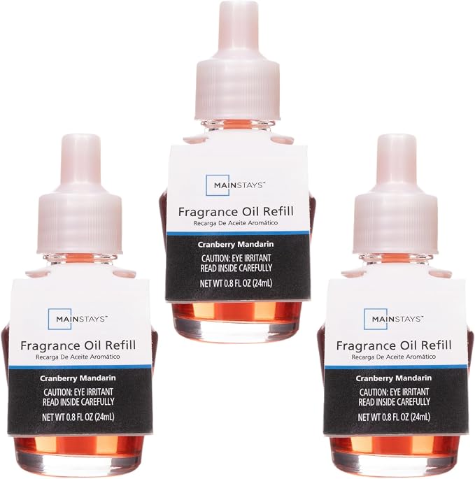 MS Aroma Accent Oil Refills (3pack) (Cranberry Mandarin Spice)