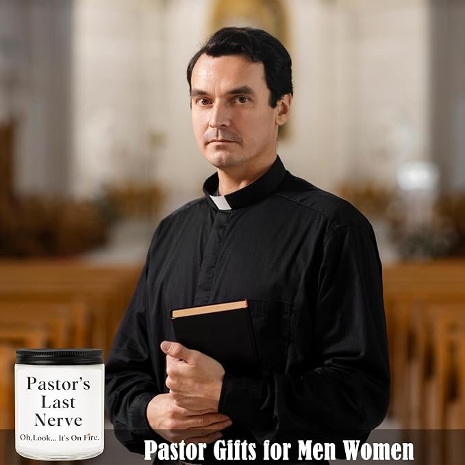 Pastor Appreciation Gifts - Funny Pastor Gifts for Men Women, Gist for Pastors, Unique Pastors Birthday, Retirement, Ordination,Thanksgiving, Christmas