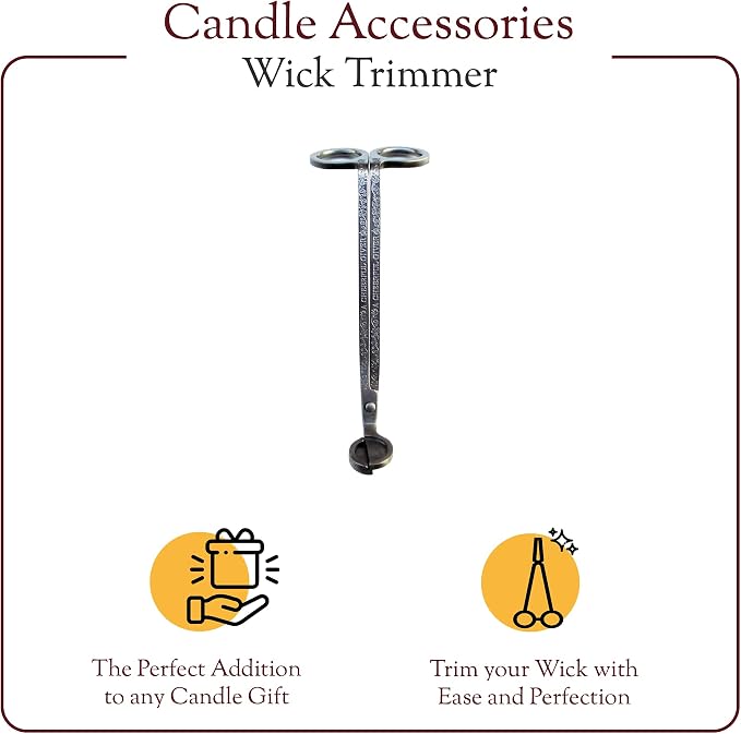A Cheerful Giver Wick Trimmer, Silver