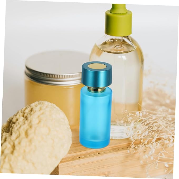 Travel-ready Perfume Refill Bottle 50ml Glass Spray Bottle Reusable for Fragrance Cosmetics Replacement Travel Size Perfume Container
