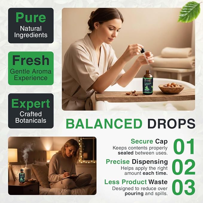 Peppermint Essential Oil - Pure Aromatherapy Oil for Diffusers, Hair Growth, Skin, Scalp Care, Massage | Refreshing Hair Oil for Women & Men | Essential Oil for Diffuser | 4 Fl Oz (118 mL)