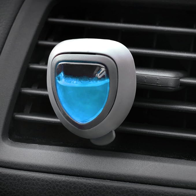 Refresh Your Car! Mini Diffuser Air Freshener (New Car/Cool Breeze Scent, 2 Pack)