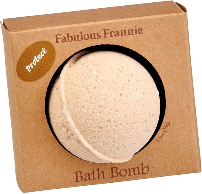 Fabulous Frannie Protect Bath Bomb Made with All Natural Pure Undiluted Essential Oils 2.5oz (Pack of 1)