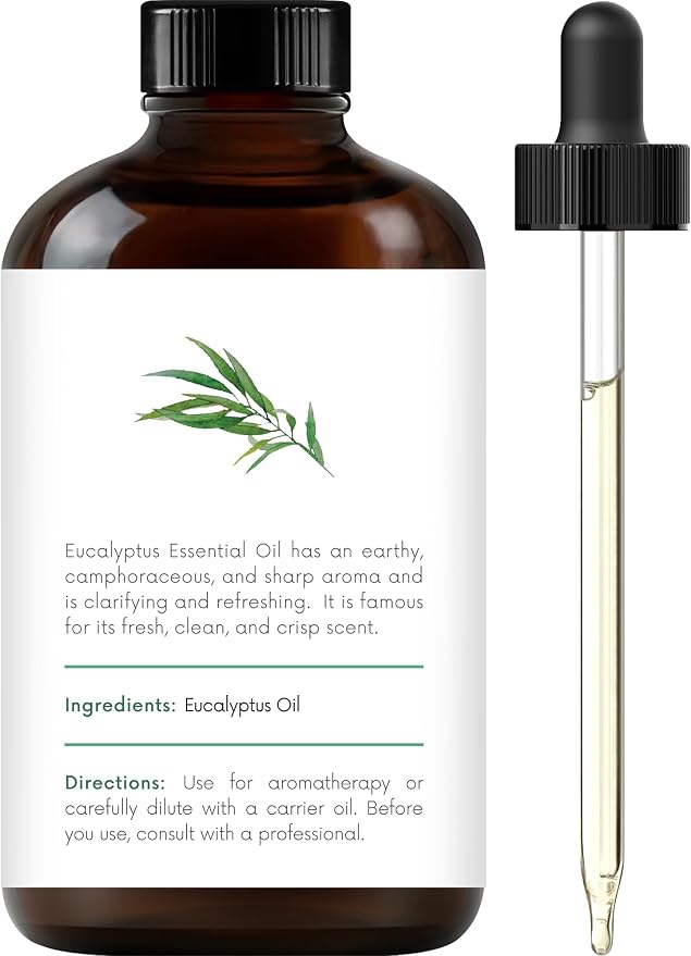 Handcraft Blends Purify & Refresh Set: Eucalyptus and Tea Tree Essential Oils – (2 x 4 Fl Oz) – 100% Pure & Natural – for Diffuser, Aromatherapy, and DIY Projects